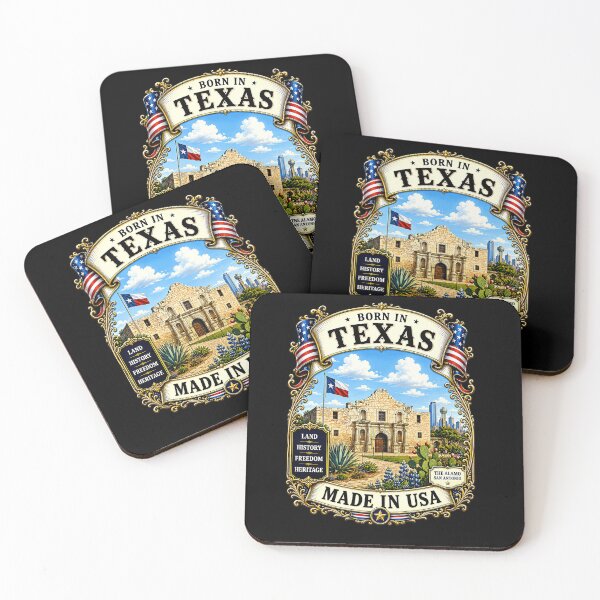 Item preview, Born in Texas Patriotic Vintage Lone Star State USA designed and sold by MarbenExclusiveWear.
