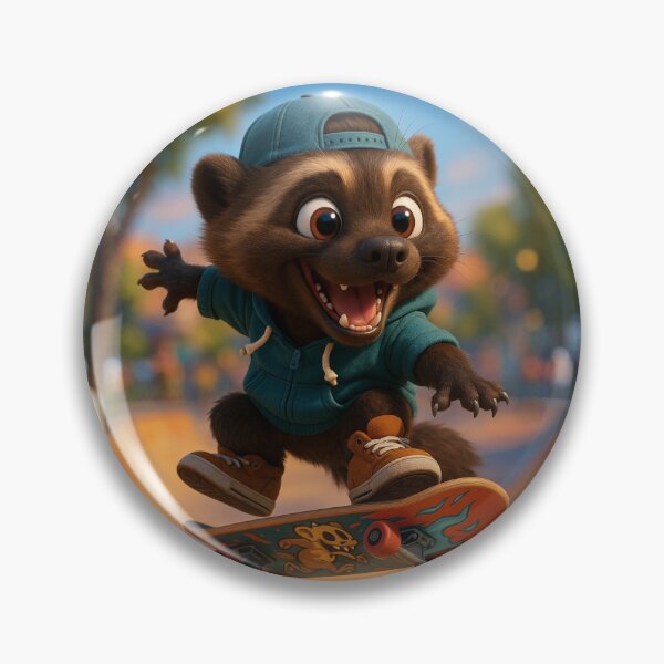 Artikelvorschau, Skater Wolverine entworfen und verkauft von Sillytoe.