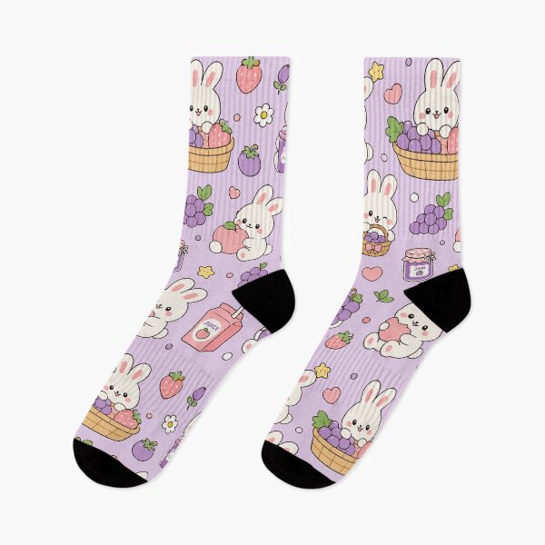 Item preview, Kawaii Alpaca Strawberry Milk Pattern designed and sold by Soft Berry Studio.