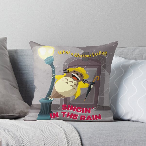 Item preview, Totoro singing in the rain designed and sold by AndyMode.