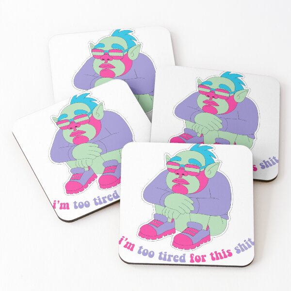 Item preview, Swamped Ogre Meme Sticker designed and sold by inkfusionhub99.
