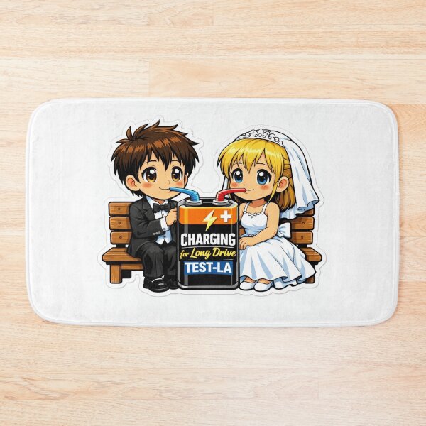Item preview, EV Couple Wedding Sticker - Charging For Life designed and sold by sabarinath3421.