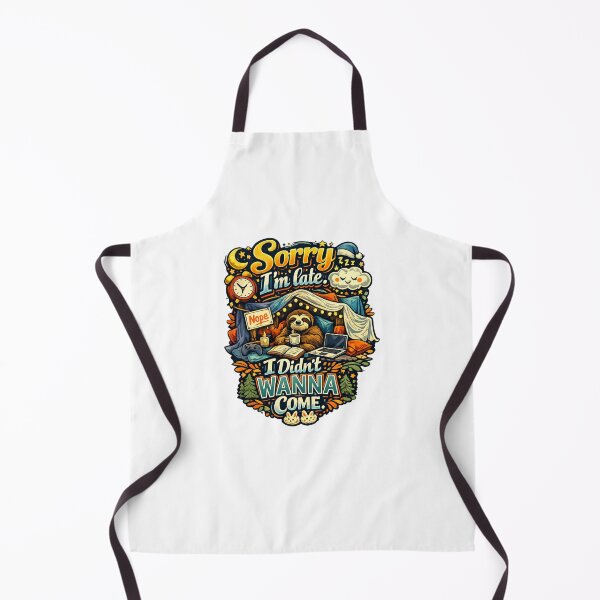 Item preview, Sorry I'm late. I didn't wanna come | Introvert Humor designed and sold by Aesthetic-Den.