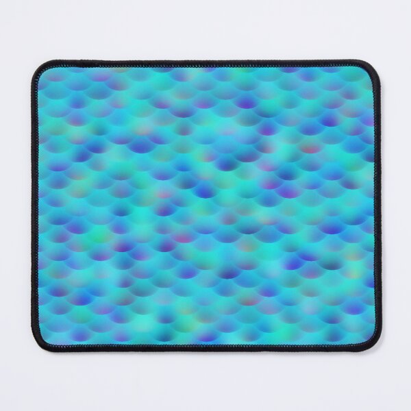 Item preview, Aqua Turquoise Mermaid Scales Ocean Pattern designed and sold by Lainey1978.