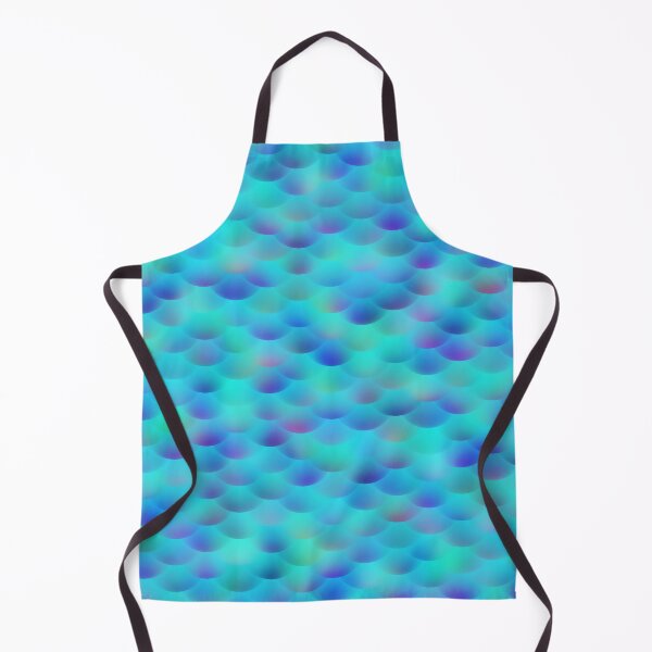 Item preview, Aqua Turquoise Mermaid Scales Ocean Pattern designed and sold by Lainey1978.