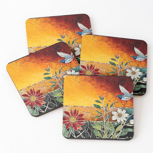 Item preview, Wall Mosaic with a Bird designed and sold by ©Janis Zroback.