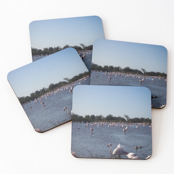 Item preview, Photograph of Flamingoes in the Camargue  designed and sold by mortal perspective .