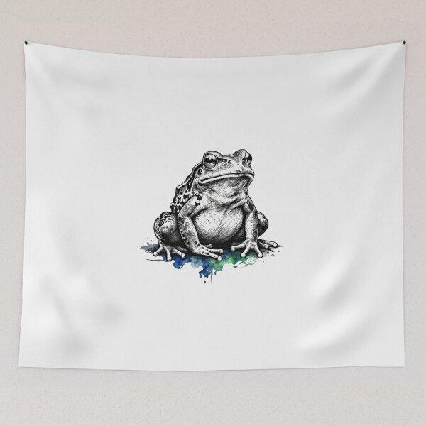 Item preview, Mystic Frog Watercolor Gothic Design designed and sold by MolinezjArt.