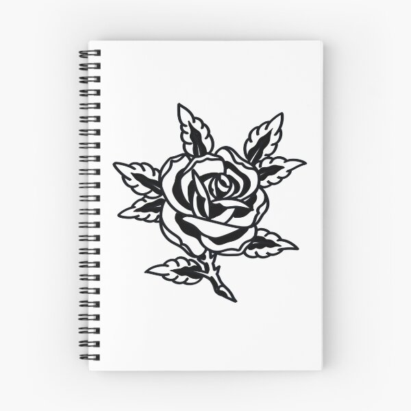 Item preview, Traditional Tattoo Rose T-Shirt designed and sold by BlueLineLAX.