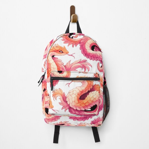 Item preview, Lesbian Pride Fantasy Snakes Pattern Art designed and sold by EchoPrint Co..