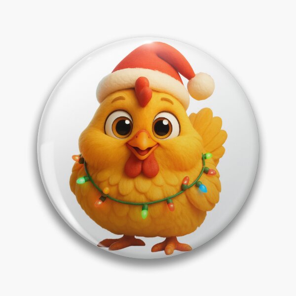 Item preview, Christmas Buff Orpington Chicken 1 designed and sold by Sillytoe.