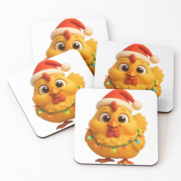 Item preview, Christmas Buff Orpington Chicken 1 designed and sold by Sillytoe.