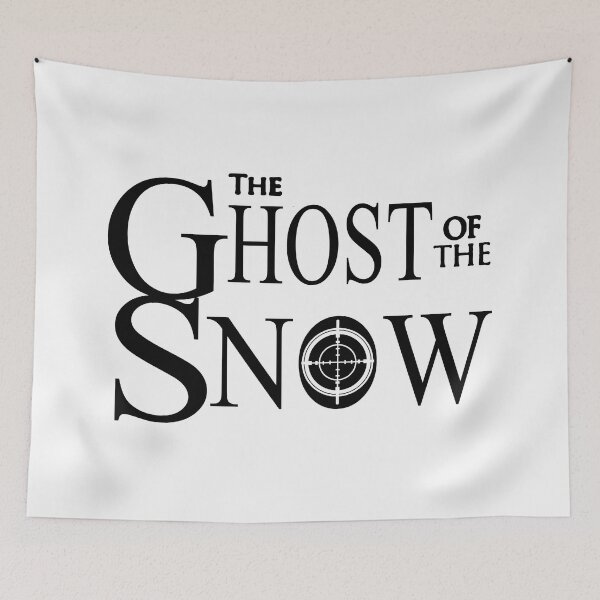 Item preview, The Ghost Of The Snow; Arctic Snipers; designed and sold by StickerApe.