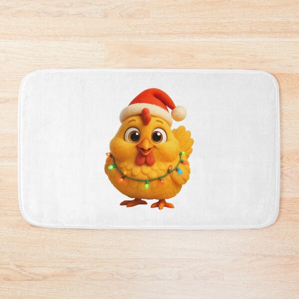 Item preview, Christmas Buff Orpington Chicken 1 designed and sold by Sillytoe.