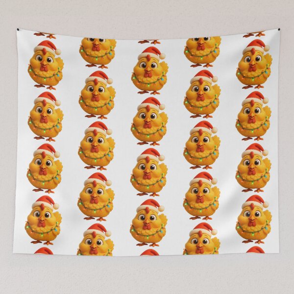 Item preview, Christmas Buff Orpington Chicken 1 designed and sold by Sillytoe.