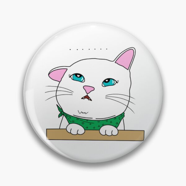 Item preview, Confused Cute Cat designed and sold by zzizizizic.