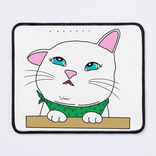 Item preview, Confused Cute Cat designed and sold by zzizizizic.