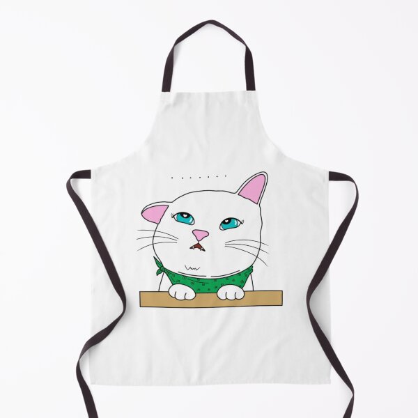 Item preview, Confused Cute Cat designed and sold by zzizizizic.