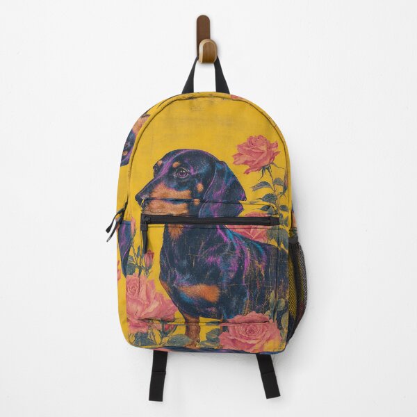 Item preview, Dachshund, Retro Roses designed and sold by Jandedan.