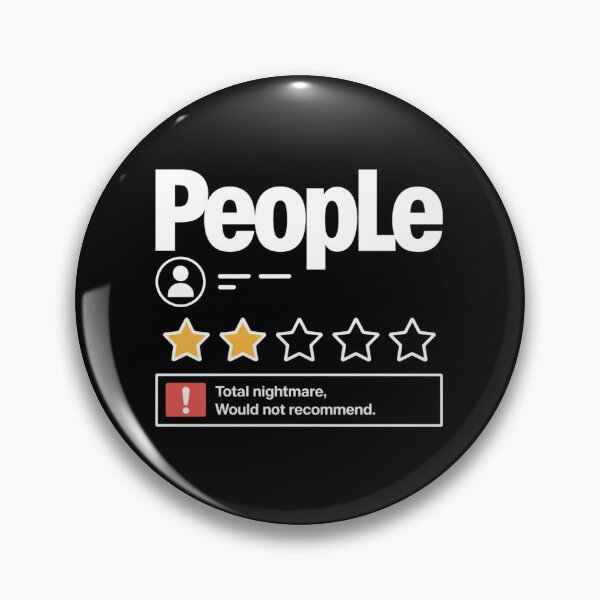 Item preview, Funny People One Star Total Nightmare Would Not Recommend designed and sold by ZACK ART.