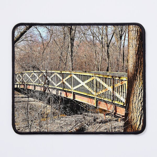 Item preview, Tne Foobridge in the Pheasant Branch Conservancy designed and sold by Martha Sherman.