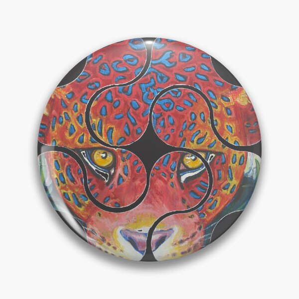 Item preview, Untamed Leopard Head – Bold Graphic Wildlife Design designed and sold by RShirleyFineArt.