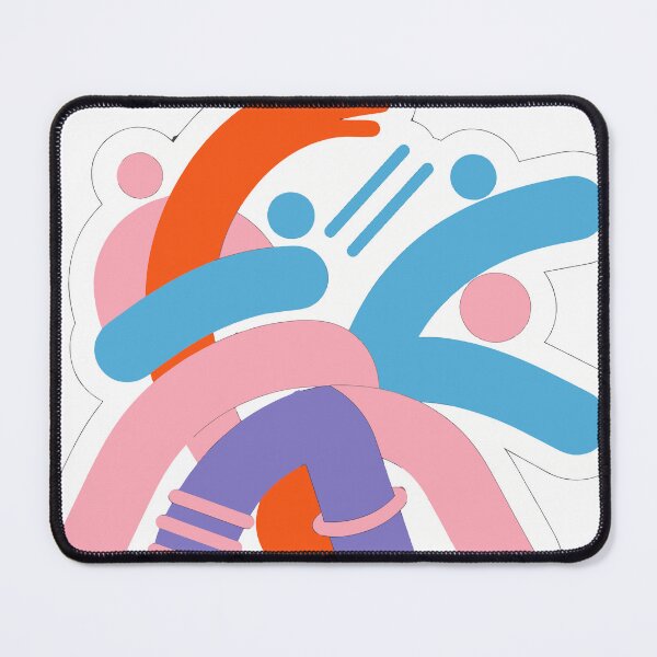 Item preview, Dancing Figures Sticker designed and sold by inkfusionhub99.