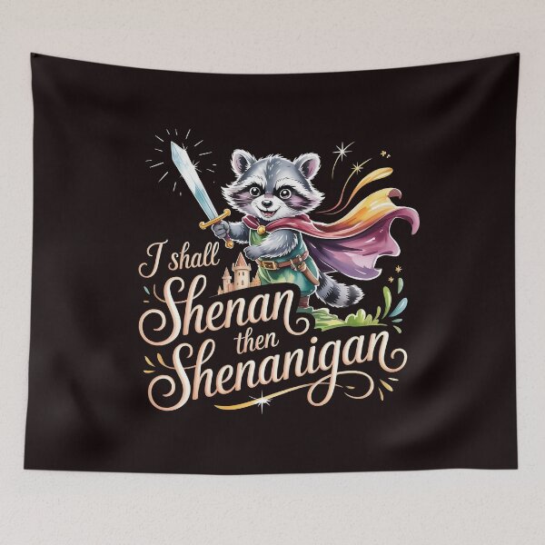 Item preview, I Shall Shenan Then Shenanigan Pun Humor Design Inspired by Shenanigan Meme Culture designed and sold by Redgiant87x.