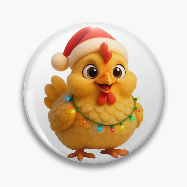 Item preview, Christmas Buff Orpington Chicken 2 designed and sold by Sillytoe.
