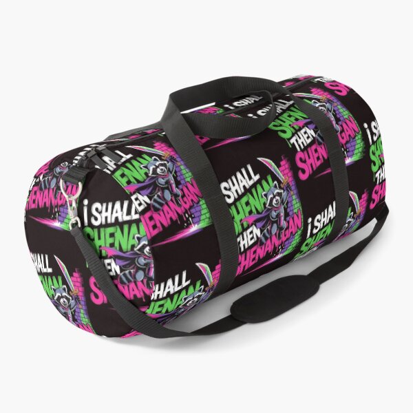 Item preview, I Shall Shenan Then Shenanigan Cute and Funny Raccoon Meme Pun Humor Graphic designed and sold by Redgiant87x.