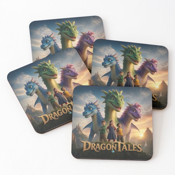 Item preview, Epic Dragon Tales: 3D Cinematic Fantasy Adventure & Magical Friendship Poster Art designed and sold by Yasmine Mohammed.