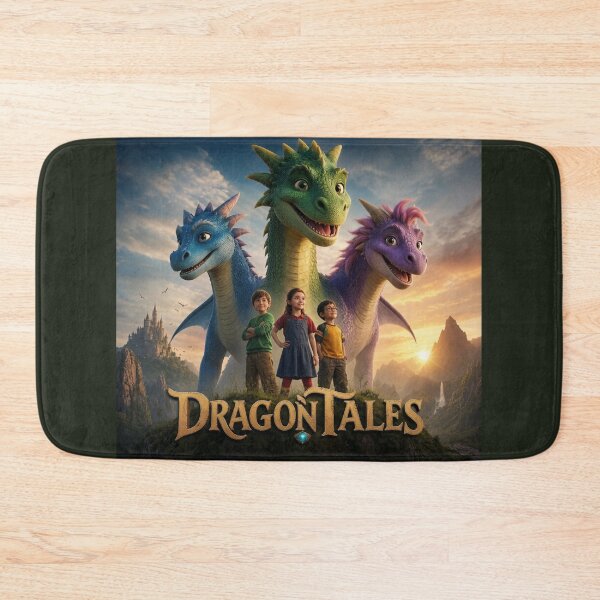 Item preview, Epic Dragon Tales: 3D Cinematic Fantasy Adventure & Magical Friendship Poster Art designed and sold by Yasmine Mohammed.