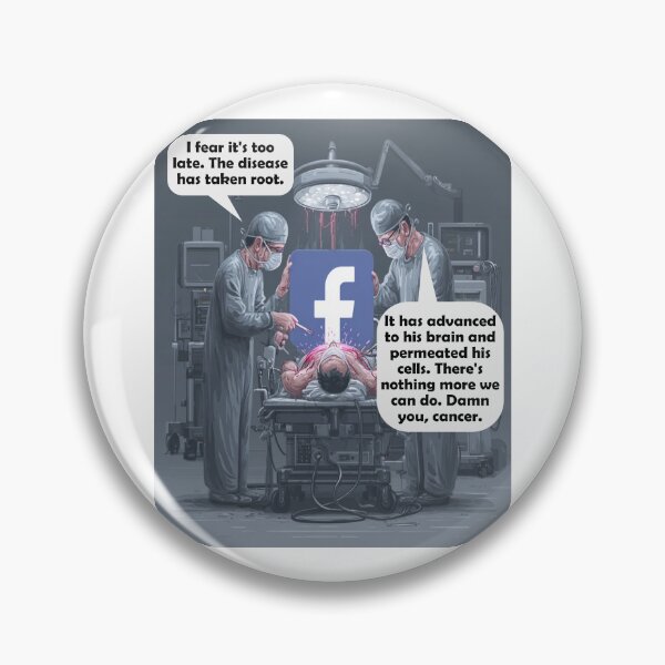 Item preview, Social Media Cancer Surgery | Dark Anti-Influencer Satire Art designed and sold by Ignorant-Artist.