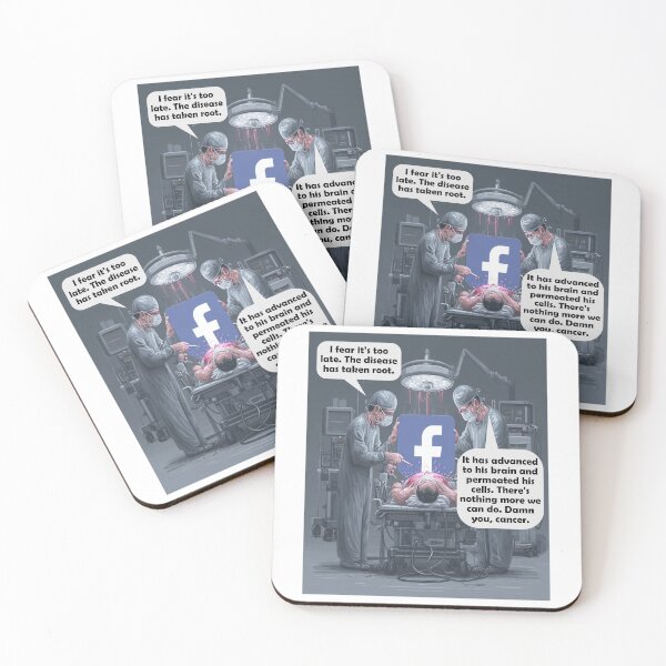 Item preview, Social Media Cancer Surgery | Dark Anti-Influencer Satire Art designed and sold by Ignorant-Artist.