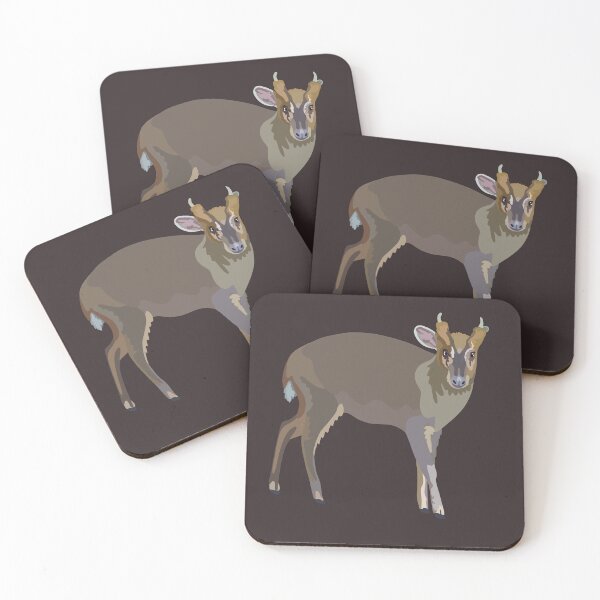 Item preview, M is for Muntjac Deer  designed and sold by PrettylittlepastelUk.