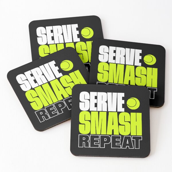 Item preview, Serve Smash Repeat Funny Tennis Padel Player Gift Shirt designed and sold by Marel55.