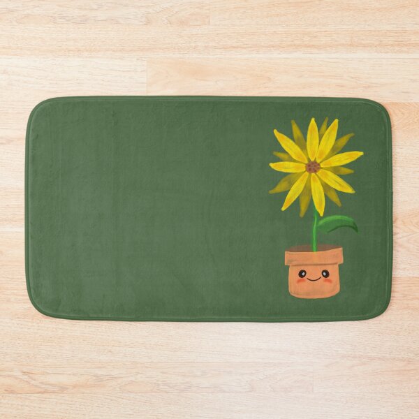 Item preview, Cheerful Sunflower - Kawaii Sunflower in a Pot Illustration designed and sold by SoftBiteArt.