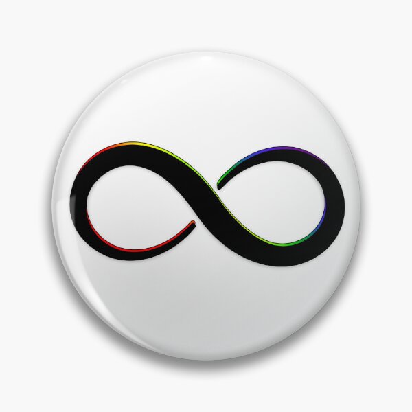 Item preview, Neurodiversity Infinity Symbol Design designed and sold by TeeGals.
