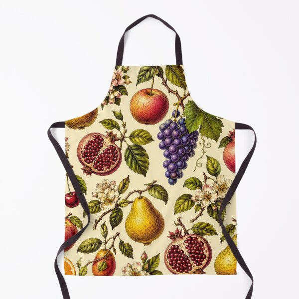Item preview, Vintage botanical fruit pattern designed and sold by BlueBerry45.