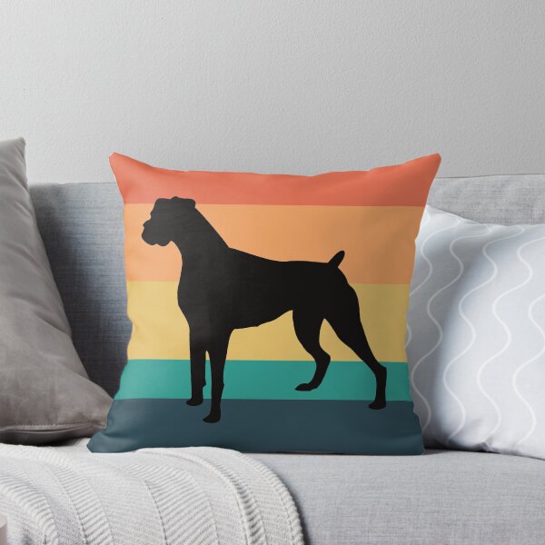 Aperçu de l'œuvre Boxer Dog Vintage Sunset - Propriétaire de chien Boxer créée et vendue par DPattonPD.
