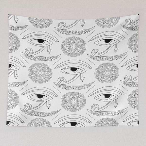Item preview, Eye of Horus – Sacred Mandala Pattern designed and sold by Cristhian Almanza.