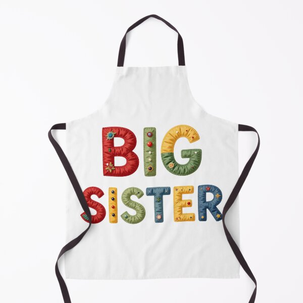 Item preview, BIG SISTER - IN COLORFUL FAUX LETTERING designed and sold by AlexOBrienArt.