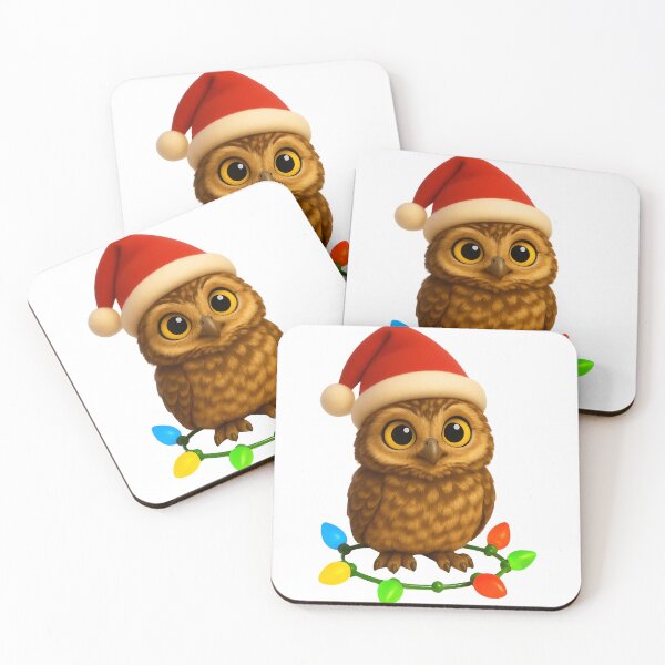 Item preview, Christmas Burrowing Owl designed and sold by Sillytoe.