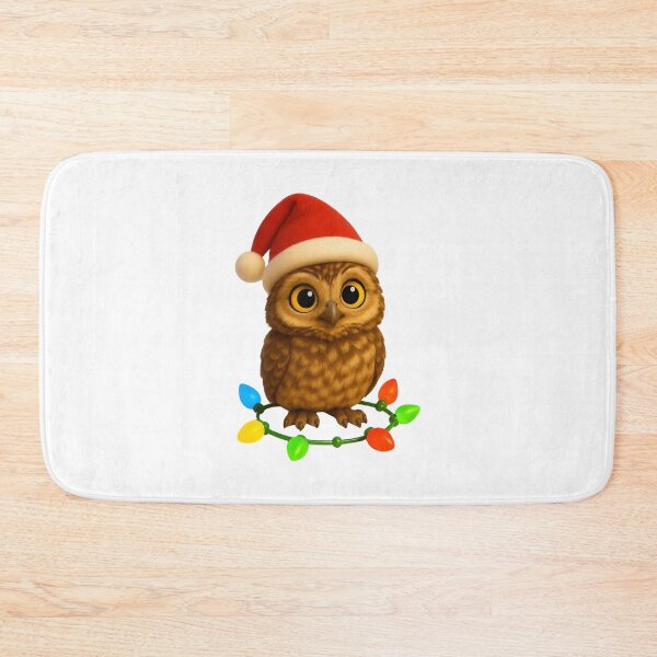 Item preview, Christmas Burrowing Owl designed and sold by Sillytoe.