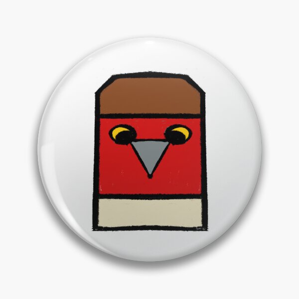 Item preview, Robin – Bold Modern British Bird Illustration designed and sold by GWARTGB.