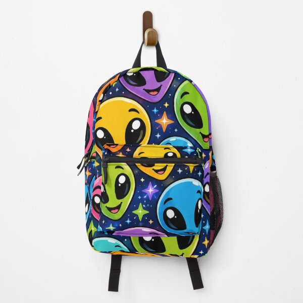 Item preview, Cute Kawaii Alien Pattern Colorful Funny Space Alien Shirt Kids Alien Gift designed and sold by Drawn-Measured.
