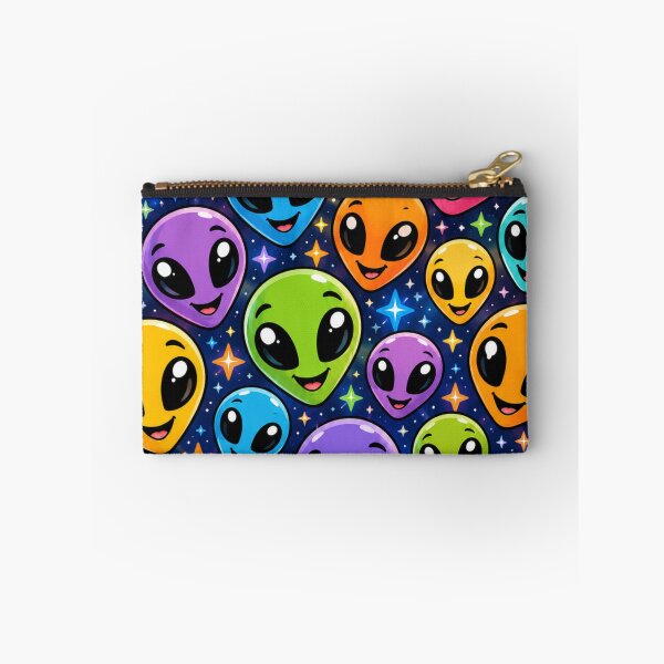 Item preview, Cute Kawaii Alien Pattern Colorful Funny Space Alien Shirt Kids Alien Gift designed and sold by Drawn-Measured.