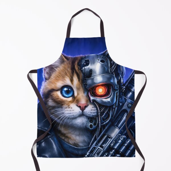 Item preview, Cybernetic Orange Tabby Cat designed and sold by TinCatOutPost.