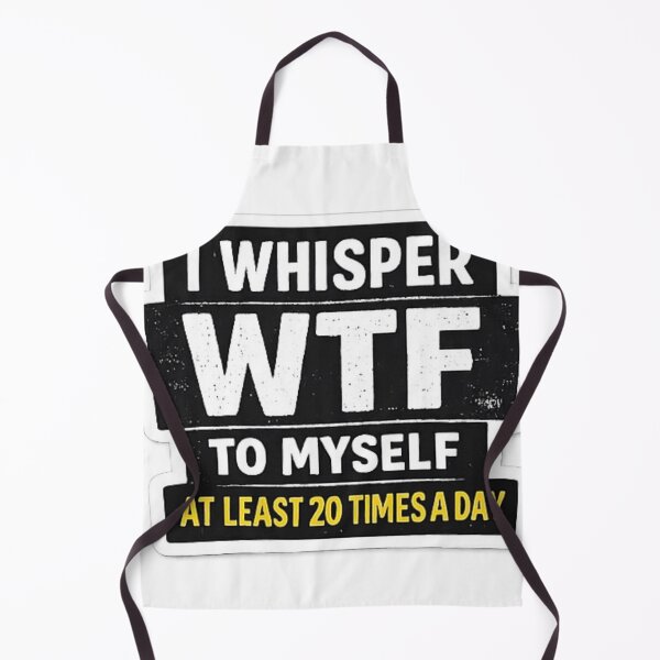 Item preview, Funny Mom Sticker – I Whisper WTF To Myself At Least 20 Times A Day designed and sold by Alexamarin.