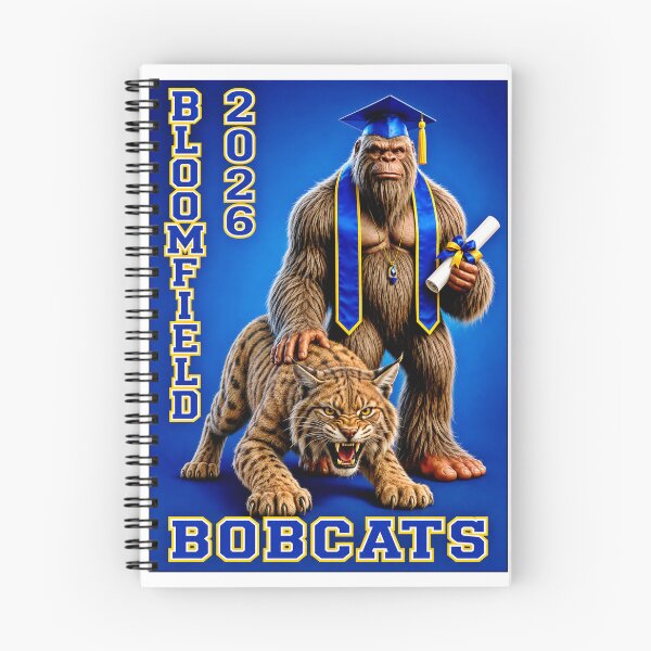 Item preview, BLOOMFIELD BOBCATS NM designed and sold by NativeGraffix.